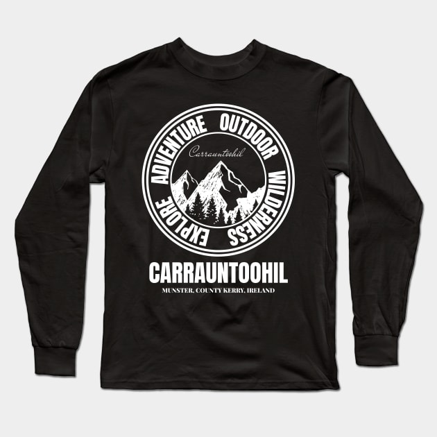 Carrauntoohil Mountain - Munster, County Kerry Ireland Long Sleeve T-Shirt by Eire